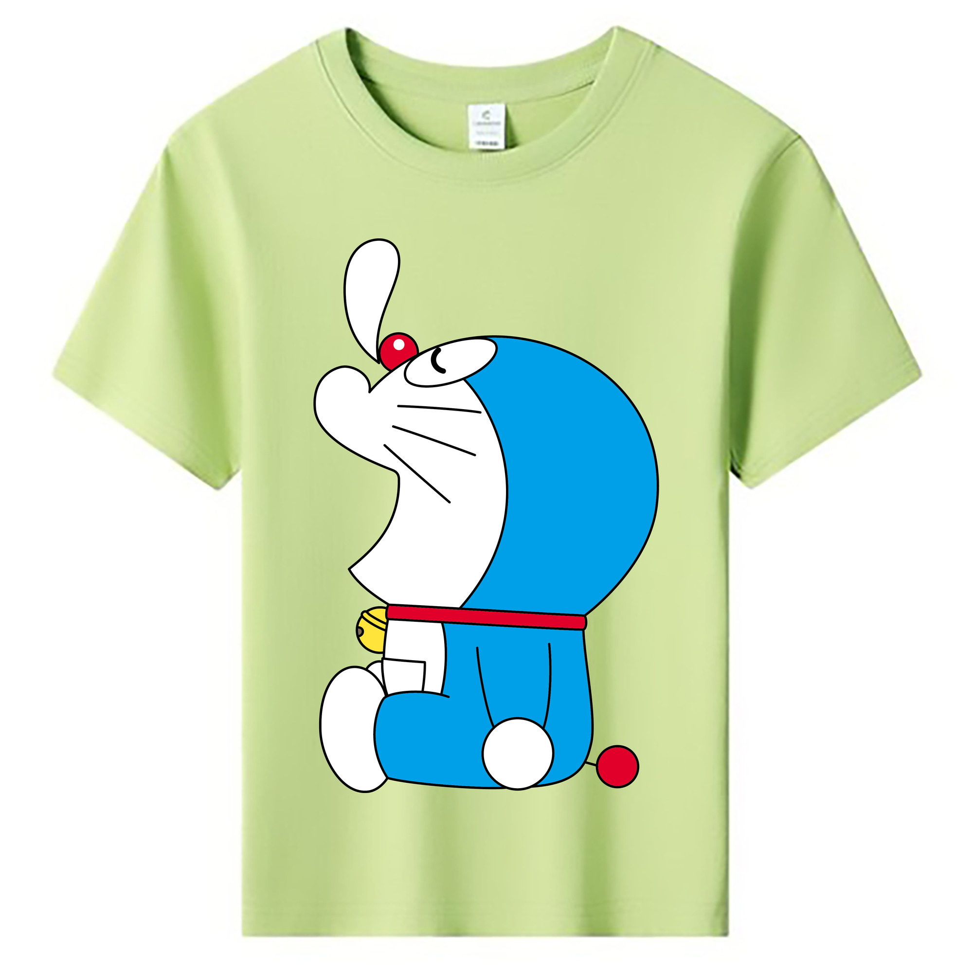（画像用） ドラえもん Doraemon 綿100％キッズTシャツ（フロントプリント）